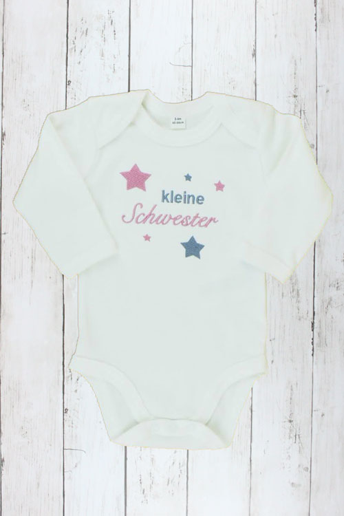 Babybody "kleiner Prinz" Langarm