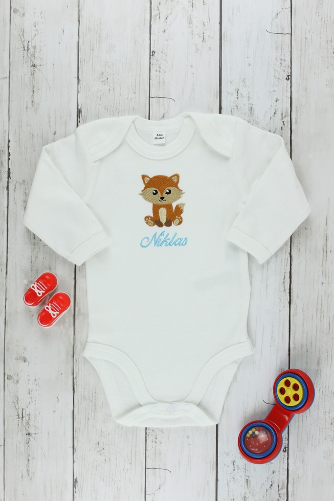 Babybody "Fuchs" langarm