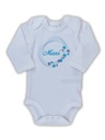 Babybody "Blumenkranz Junge"