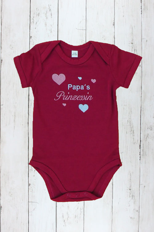 Babybody "Papa´s Prinzessin" kurzarm