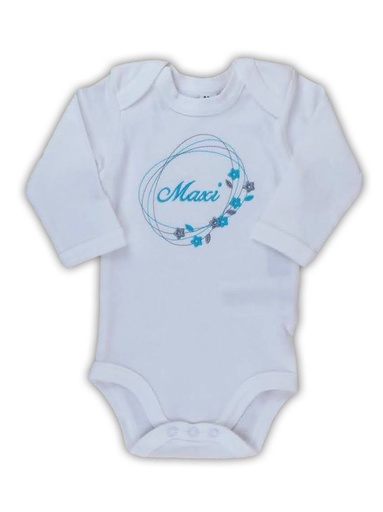 Babybody "Blumenkranz Junge"