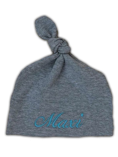 Haube mit Knoten