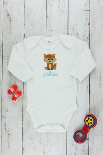 Babybody "Fuchs" langarm