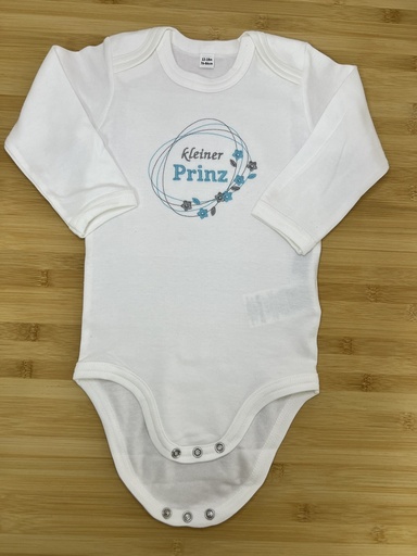 Babybody "kleiner Prinz" langarm